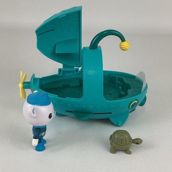 Octonauts Gup-A Deluxe Vehicle Playset Captain Barnacles Action Figure Moose - Picture 6 of 8